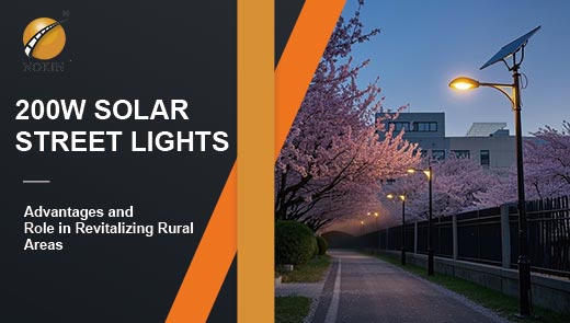 200w solar street lights